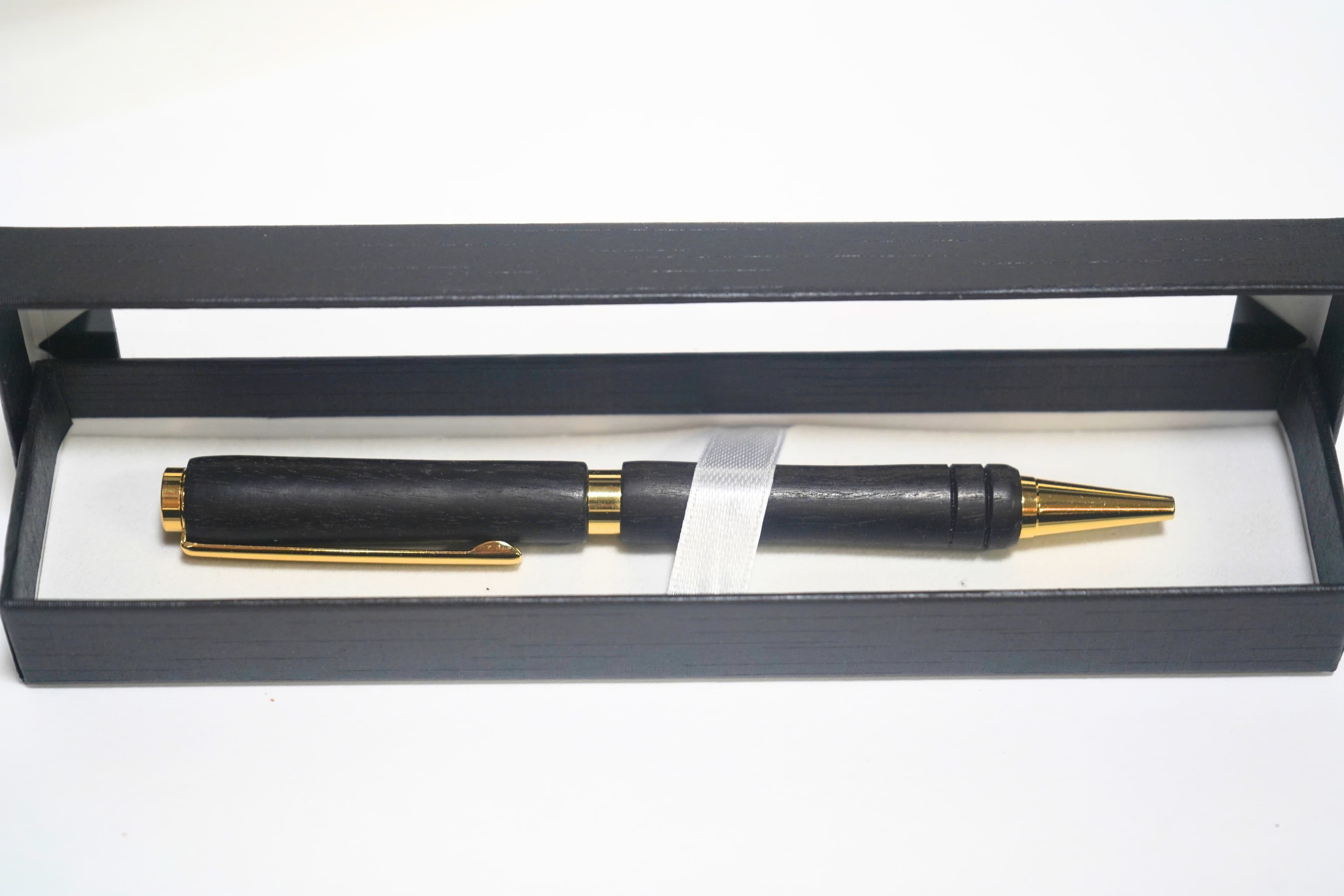 Ebony & Gold Pen — photo 2 of 2