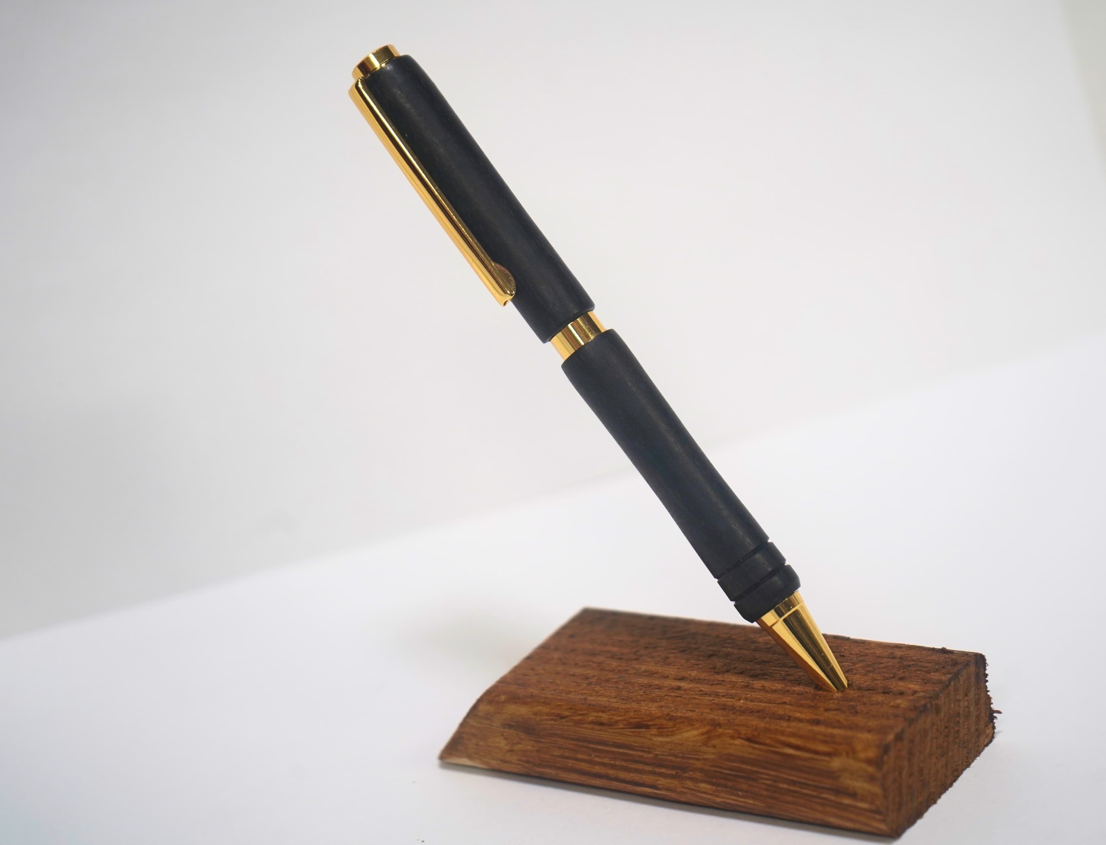 Ebony & Gold Pen — photo 1 of 2
