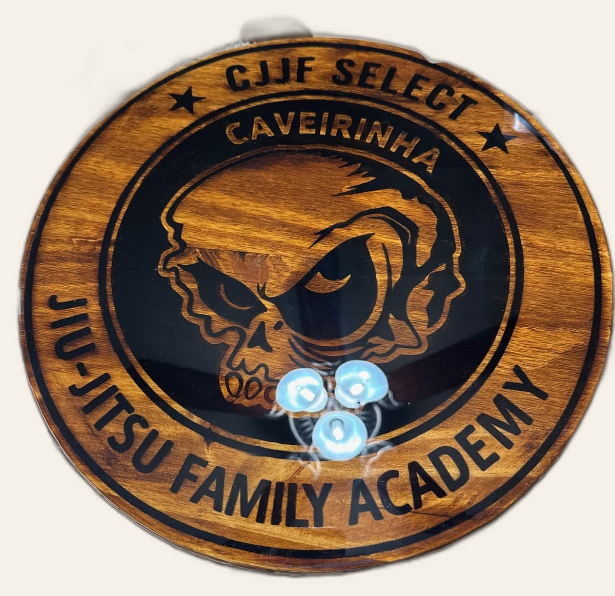 CJJF Academy Round Plaque